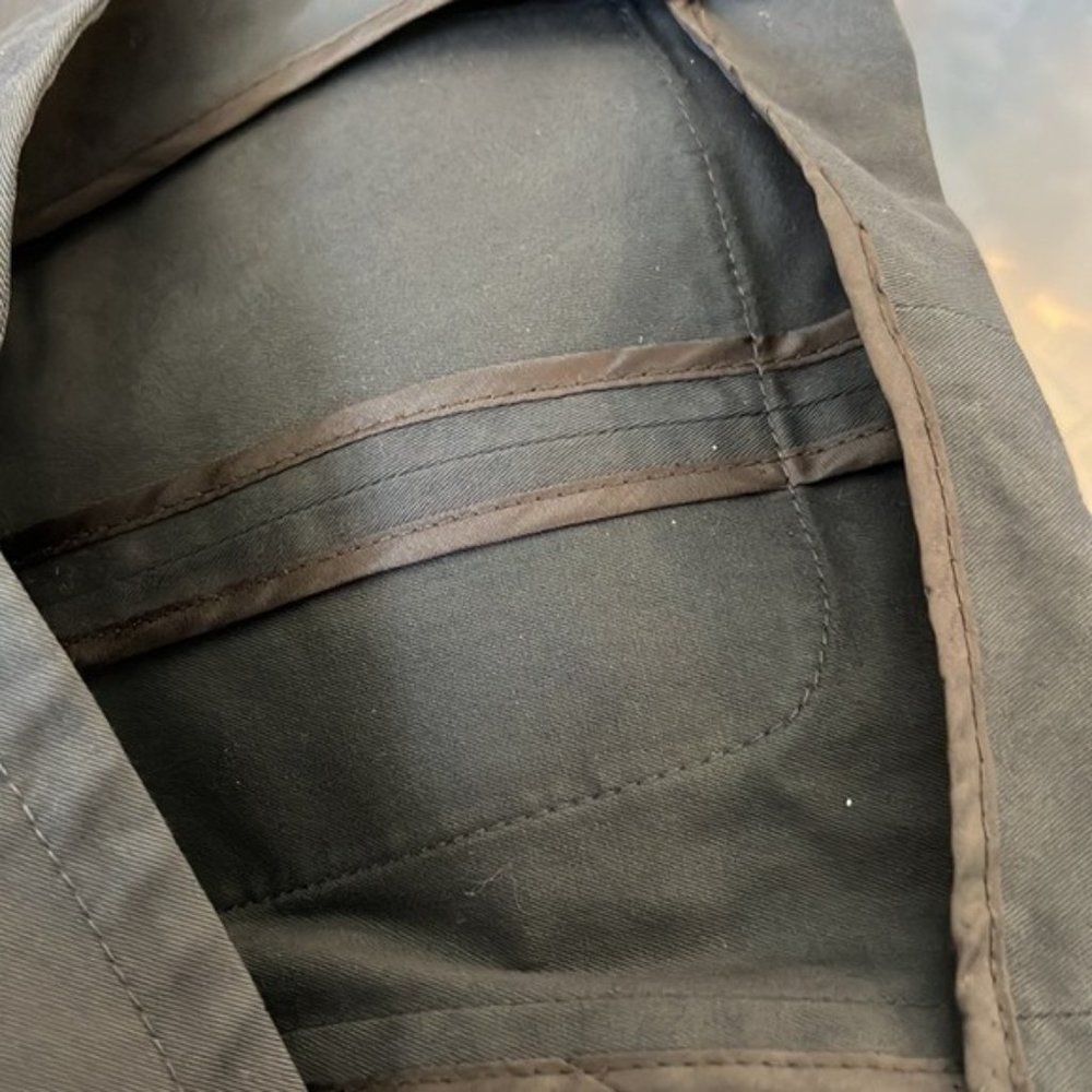 Theory Brown Single Button Blazer Jacket Cotton B - Picture 12 of 12